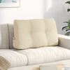 vidaXL Perna pentru spate Crem 80 x 24 x 50 cm țesătură