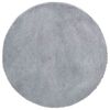 vidaXL Covor shaggy cu pom &icirc;nalt, NAVARRA, gri deschis, 240x240 cm