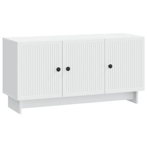 vidaXL Cabinet TV Alb 99 x 34,5 x 50 cm Lemn prelucrat