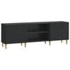 vidaXL Cabinet TV 150 x 31 x 50 cm Negru Lemn prelucrat