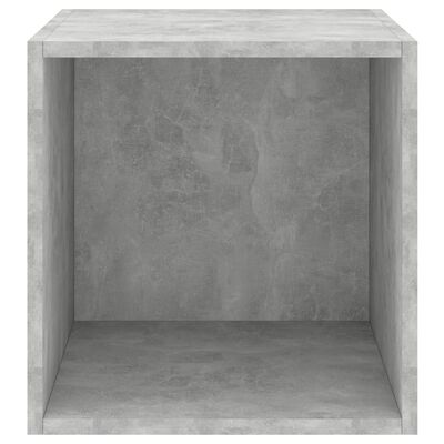 vidaXL Dulapuri de perete, 2 buc., gri beton, 37x37x37 cm, PAL