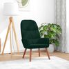 vidaXL Scaun de relaxare, verde &icirc;nchis, catifea