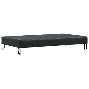 vidaXL Copertă pentru masă Simplu Negru 122 x 72 x 15 cm țesătură