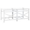 vidaXL Suport dublu mașină de spălat cu rafturi retractabile, alb