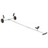 vidaXL Remorcă de barcă ajustabilă cu pneuri pneumatice 200 kg Load