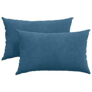 vidaXL Perne pentru canapea 2 pcs albastru 50 x 30 cm