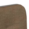 vidaXL Scaun de birou pivotant, gri taupe, material textil