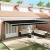 vidaXL Cortina Retractabilă Negru 600 &times; 300 cm Poliester și Aluminiu
