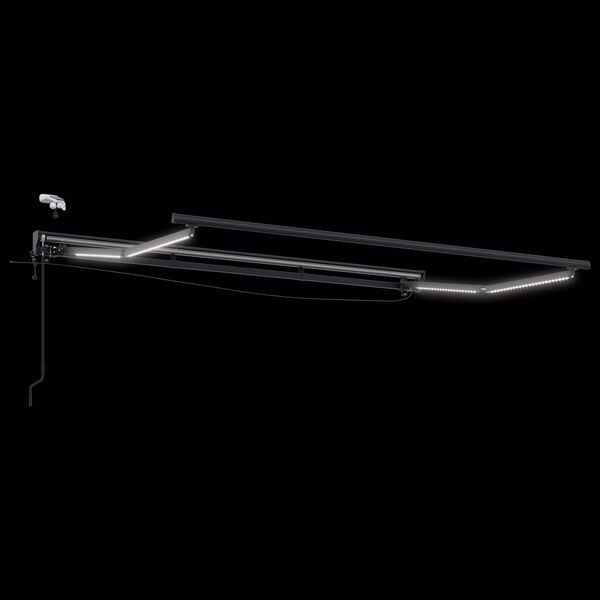 vidaXL Cort electric retractabil Bej 2,5 x 2 m