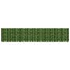 vidaXL Ecran de balcon cu frunze Verde 500 x 100 cm