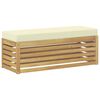 vidaXL Set de canapele de exterior Alb și crem 115 x 43 x 45 cm