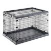 Ferplast Cușcă pentru c&acirc;ini Superior 105, negru, 107x77x73,5 cm