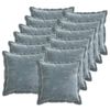 vidaXL Husă pentru pernă 12 pcs HOUTEN Albastru deschis 40 x 40 cm