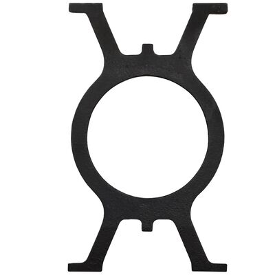 vidaXL Picioare de bancă, 2 buc., cadru în formă de O, fontă