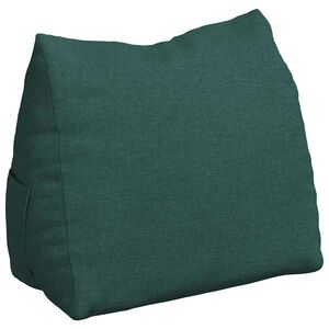 vidaXL Perna pentru spate Verde &icirc;nchis 60 x 20 x 50 cm țesătură