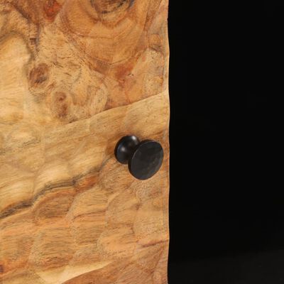vidaXL Dulap lateral, 80x33x75 cm, lemn masiv de acacia