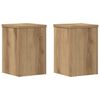 vidaXL Suporturi de plante, 2 buc., stejar artizanal, 20x20x30cm, lemn