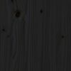 vidaXL Set mobilier de grădină cu perne, 8 piese, negru, lemn masiv