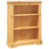 vidaXL Bibliotecă 3 rafturi pin, stil mexican Corona, 80x29x100 cm