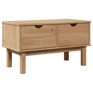 vidaXL Banchetă de hol &bdquo;OTTA&rdquo;, 80x40x45 cm, lemn masiv de pin