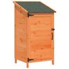 vidaXL Sălaș de grădină Maro 59 x 56 x 113,5 cm Lemn de Brad Solid