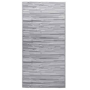 vidaXL Covor de exterior, ARAKIL gri, 120x180 cm, PP