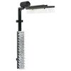 vidaXL Periile pentru vite Ajustabil Negru și Alb 84 x 10 x 91 cm PVC