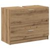 vidaXL Dulap de Baie Stejar Artizanal 78 x 37 x 59 cm Lemn compozit