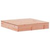 vidaXL Groapă de nisip cu capac, 111x111x19,5 cm, lemn masiv douglas