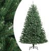 vidaXL Brad de Crăciun artificial cu balamale cu suport, verde, 150 cm