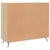 vidaXL Dulap, stejar sonoma, 90x34x80 cm, lemn compozit