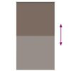 vidaXL Jaluzea cu role opace cafea 135x230 cm lățime țesătură 131,6 cm