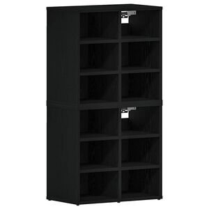 vidaXL Dulap pentru pantofi 2 buc. 52 x 30 x 50,5 cm Lemn prelucrat
