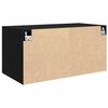 vidaXL Dulap de perete Stejar negru 80 x 42.5 x 40 cm Lemn compozit