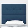 vidaXL Tăblie cap cu headboard albastru 80 cm Piele artificială