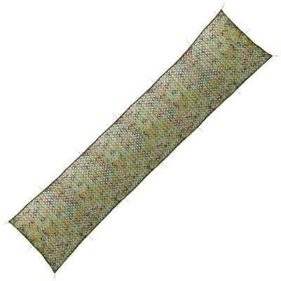 vidaXL Plasă de camuflaj cu geantă de depozitare, verde, 1,5x8 m
