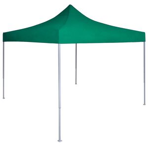 vidaXL Cort pentru Petreceri 291 x 291 x 315 cm Verde Material Oxford