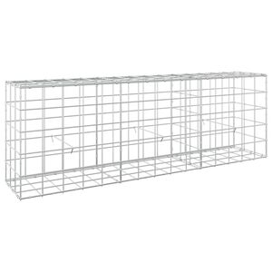 vidaXL Gabion cu Fir de 5 mm și Plasă de 10x10 cm 150x30x50 cm