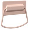 vidaXL M&acirc;nere pentru dulap Roz 85 x 45 mm Metal