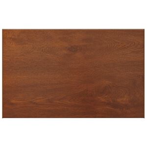 vidaXL Prag de fereastră Lemn brun 100 x 50 x 4,5 cm PVC