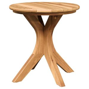 vidaXL Masă laterală Maro 40 x 40 x 41 cm Lemn solid de tec