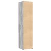 vidaXL Dulap &icirc;nalt, gri sonoma, 40x42,5x185 cm, lemn prelucrat