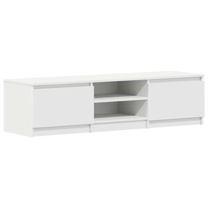 vidaXL Dulap TV, alb, 140x40x35,5 cm, lemn prelucrat