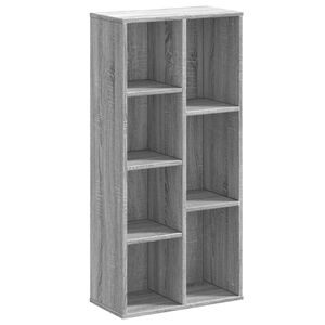 vidaXL Bibliotecă, gri sonoma, 50x25x105 cm, lemn prelucrat