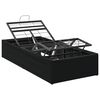 vidaXL Cadru Electric Ajustabil pentru Pat Negru 200 x 80 x 33,5 cm