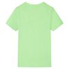 Tricou pentru copii, verde neon, 128