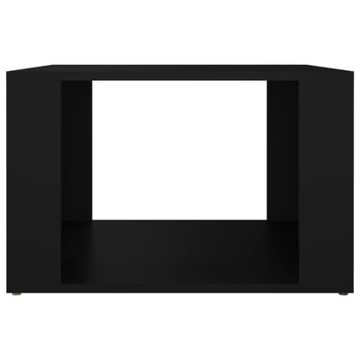vidaXL Noptieră, negru, 57x55x36 cm, lemn compozit