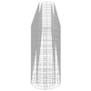 vidaXL Strat înălțat gabion, 470x50x100 cm, fier galvanizat