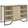 vidaXL Dulap chiuvetă baie, stejar sonoma, 91x35x60 cm, lemn prelucrat