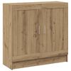 vidaXL Bibliotecă, stejar artizanal, 82,5x30,5x80 cm, lemn prelucrat